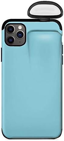 4Clovers 2 in 1 Wireless Headset Set Protection Cell Phone Cases Compatible with iPhone 11 Pro Max and Compatible with AirPods