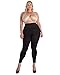 MeMoi - High Waisted Legging Shaper,Msm-110 Black,Queens 2