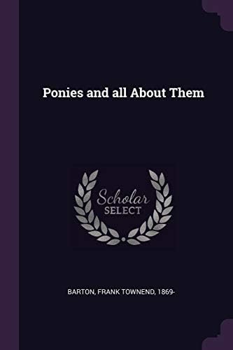 Ponies and All about Them