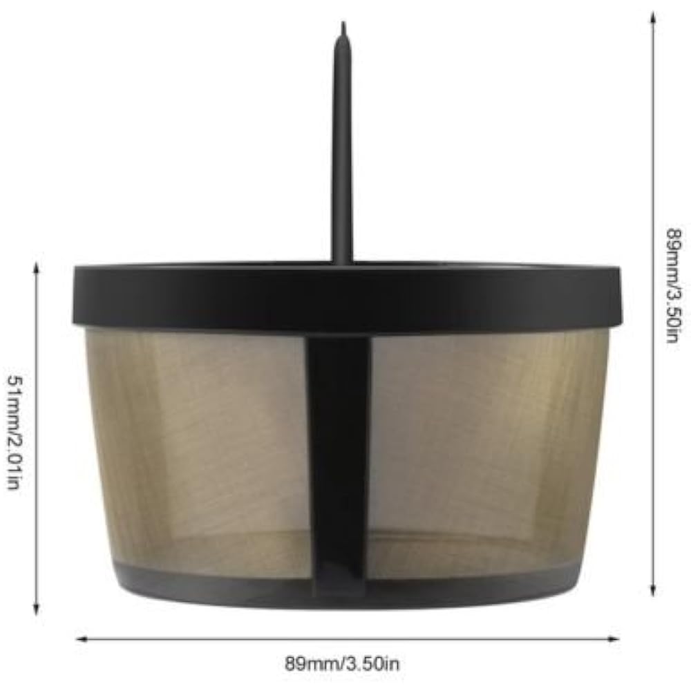 Reusable 4 Cup Basket Mr. Coffee Replacement Filter With Mesh Bottom