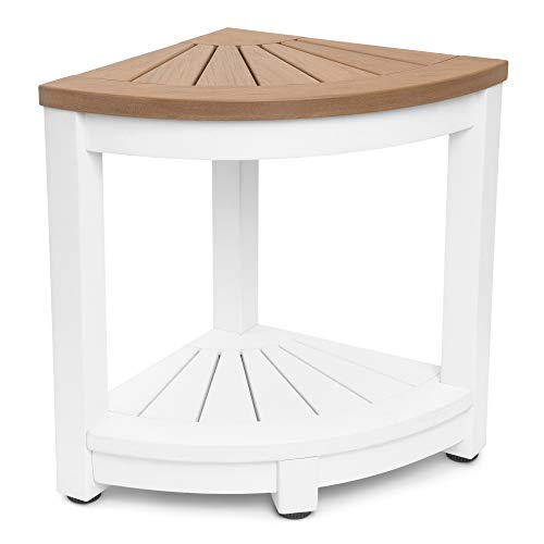 Corner Bench Shower Stool for Shaving Legs Waterproof Shower Stools