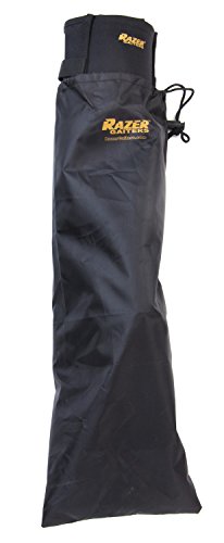 Razer Gaiters Snake Gaiters with Storage Bag - Snake Protection Gaiter for Lower Legs (Black)
