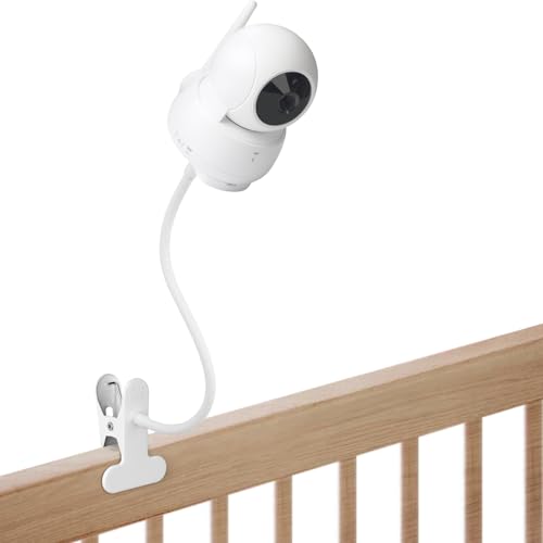 Baby Monitor Mount for VTech VM924/VM901/VM923 Video Baby Monitor, Flexible Clamp Mount, Camera Baby Camera Mount Without Tools or Wall Damage
