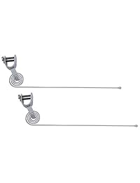 Nueva abrazadera en Vintage cromo, estilo Curb feelers bigotes para Classic coche, camión, Street Rod, ajuste Universal, par