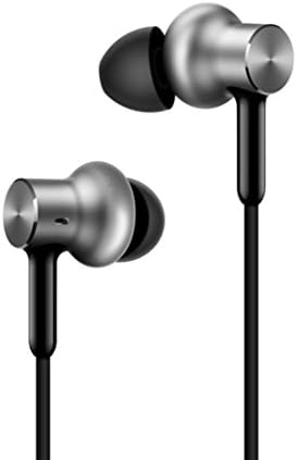 Xiaomi QTEJ02JY Original MI Circle Iron Hybrid Earphone Headphone Headset Earbud In-Ear Remote &amp; Mic-Silver Pro HD version