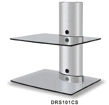 etagere murale pour elements audio-video