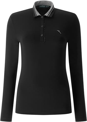 Chervò Animus Polo Shirt, Negro/Negro, 18 Women's