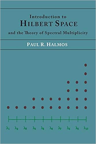 Introduction To Hilbert Space And The Theory Of Spectral Multiplicity Halmos Paul R 9781614274711 Amazon Com Books