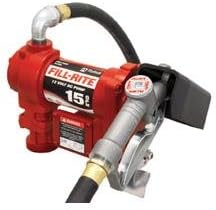 Pump Transfer Fuel 12V 3/4Inch X 12 Hose, 3/4Inch Noz