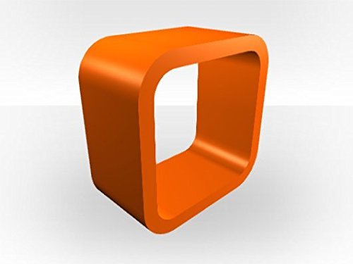 Zespoke Cube Aquarium Stand – Orange Gloss