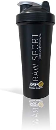 Raw Sport 600ML Shaker Bottle-BPA Free-100% Leak Proof-Informed Sport