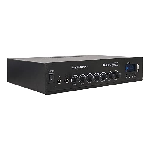 Sound Town 60W 2-Zone 70V/100V Commerical Power