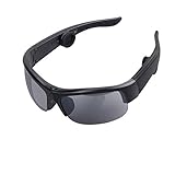 Bone Conduction Headphones, Tayinplus Bone Conduction Sunglasses Bluetooth Wireless Headphones Smart Sunglasses Built in Bone Conduction Speakers Handsfree Headset for Smartphones Safe Car Driving