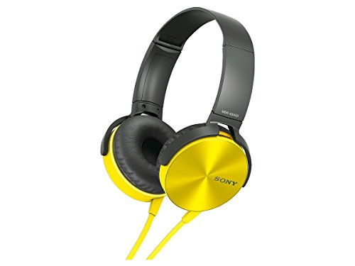 Sony MDR-XB450 Extra Bass Smartphone Heatset (Yellow)