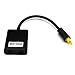 MOTONG Toslink Digital Optical Audio Splitter Adapter 1 in 2 Out