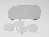 98-00 Lexus GS300, GS400, Left Driver Side Mirror Glass Lens, USA, Comes with Adhesive