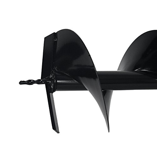 XtremepowerUS Post Hole Digger Replacement Auger Bits Earth Auger