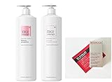 Tigi Copyright Repair Shampoo & Conditioner Liter DUO + 2 Free Samples