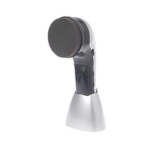 Fashionwu Portable Electric Shoe Brush Handheld Mini Shoe Polisher Silver