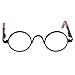Jili Online 1/3 BJD Cute Retro Round Eye Glasses for SD17 Uncle Dolls Dollfie LUTS AOD DOD Black Frame Clear Lens