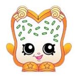 2014 SHOPKINS FIGURES - FAIRY CRUMBS #088 SEASON 1