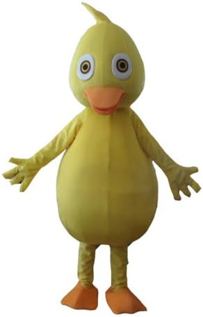 Yellow Duck Mascot Costume