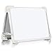 Magnetic Dry Erase Board for Kids, OUSL 16X12'' Small Desktop Foldable Reminder Board Magnet White Board Double-Sided Portable Whiteboard Easel for Children