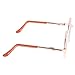 Jili Online A Pair of Gold Round Frame Glasses Sunglasses for 1/6 Blythe Doll Gold Lens