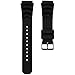 Dive Watch Band, for Seiko Z20 Monster, Black, 20mm