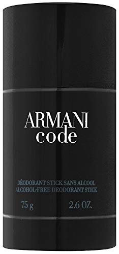 código armani de giorgio armani para hombre. desodorante en barra sin alcohol de 2.6 onzas