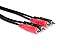 Hosa CRA-202 Dual RCA to Dual RCA Stereo Interconnect, 2 Meters primary
