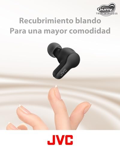 Auriculares Inalámbricos Bluetooth Deportivos | Control Táctil | 3 Modos de Sonido | 24h de Batería | Bluetooth 5.3 | Almohadillas 4 Tallas XL a S | Resistente a Salpicaduras | Negro - HA-Z77T