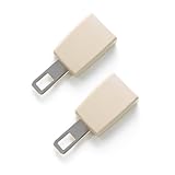 2-Pack Beige Mini Seat Belt Extension - SIZE: Type A - Adds 3