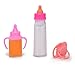 My Sweet Magic Milk and Juice Baby Doll Bottles with Pacifier set Assorted Colors