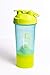 X-MIX Shaker Bottle, Protein Blender for Athletes, Leak Proof Lid Mixer Cup, Turquoise/Green Protein Shake, Water Bottle, 500 ml / 20 oz with 150 ml / 6 oz Storage for Protein Powder & Gym Supplements