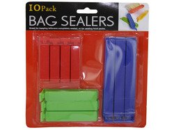 DDI - Set of 10 Bag Sealers (1 pack of 12 items)