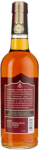 Rittenhouse Straight Rye Whisky 100 Proof Bottled-in-Bond (1 x 0,7 l) – Bild 2