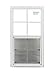 Shed Window 18" X 27" White J-Channel Mount, Safety/Tempered Glass Storage Shed, Playhouse