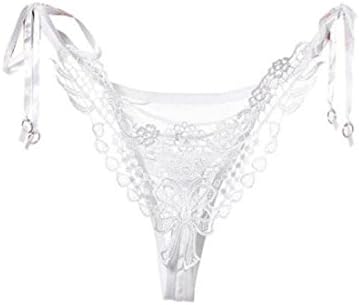 Sexy Lace Lady Briefs Lingerie, KOOZIMO Knickers G-string Thongs Panties Underwear (White)