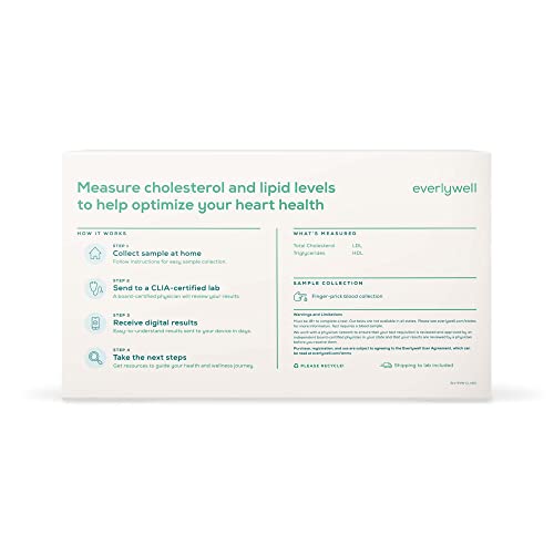 Everlywell Cholesterol and Lipids Test atHome Collection Kit