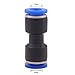 Quick Connect Fittings 6mm - 10 Pack Plastic Push to Connect Fittings Tube Straight Connect 6 Mm to 6 Mm Push Fit Fittings Tube Fittings