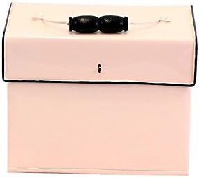 Pink Enamel Recipe Box
