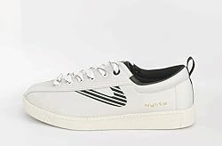TRETORN Women's Set Point Sneakers, White/Green, 8