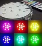 Remote Control LED Pod Lights Great For LIght Up Center Pieces