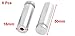 uxcell 8 Pcs Stainless Steel Standoff Pins Screw Glass Frame Hanger 16mmx50mm