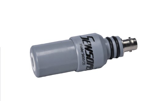 Sensorex S650CD CPVC Body Submersion Flat Surface Mounted pH Electrode, 0 to 14 pH, 57/64