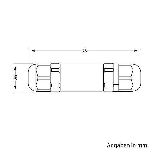 ledscom.de Kabelverbinder für außen, IP68, Muffe für 5-12mm Kabel-Durchmesser – Bild 5