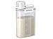 Rice Bin, Rice Storage Bin 2KG Portable Food Grain Storage Box Rice Storage Box Dispenser, Rice Container Sealed Tank with Measuring Cup