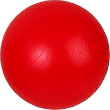 red exercise ball