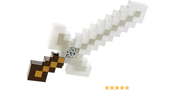 Minecraft Fmd13 Spectacular Battle Sword With Game Authentic Sounds And Light Up Action Amazon Exclusive Blue 27 94 Cm 5 08 Cm 54 61 Cm Buy Online At Best Price In Uae Amazon Ae
